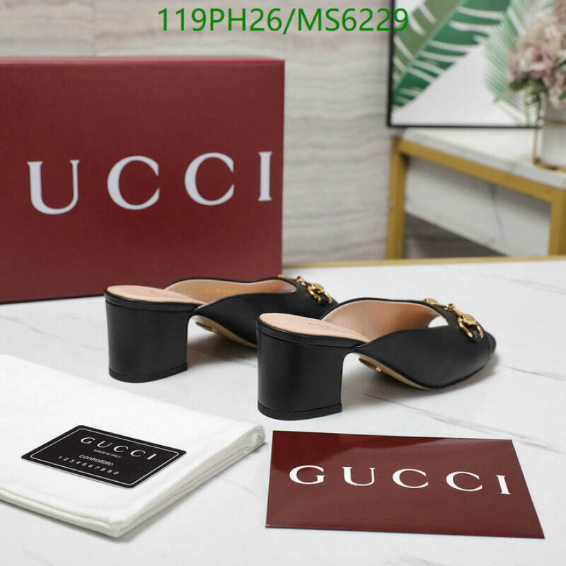 Gucci-Women Shoes Code: MS6229 $: 119USD