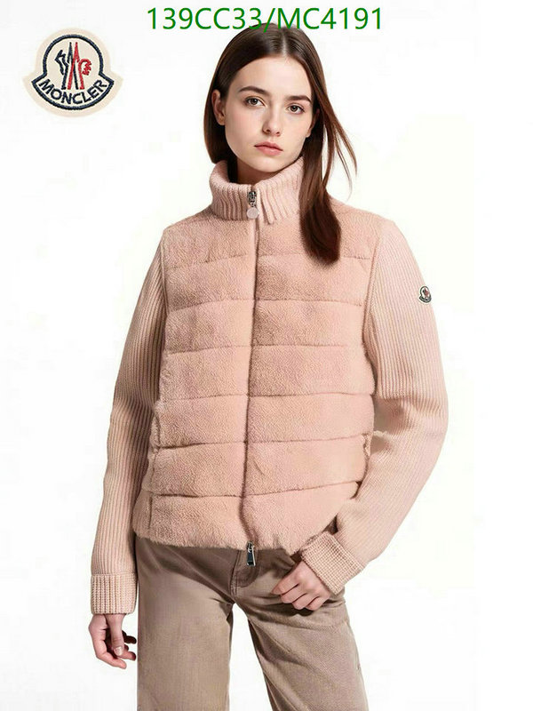 Moncler-Down jacket Women Code: MC4191 $: 139USD