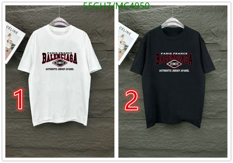 Balenciaga-Clothing Code: MC4950 $: 55USD