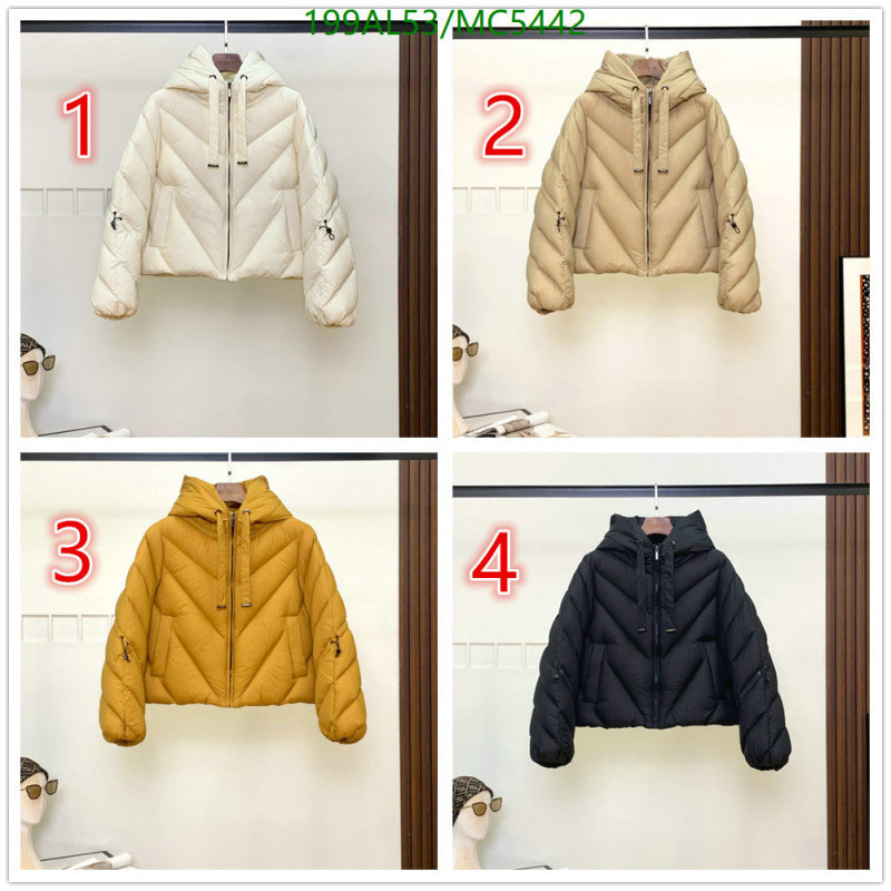 MaxMara-Down jacket Women Code: MC5442 $: 199USD