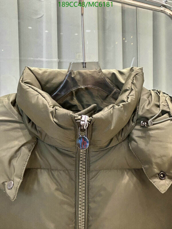 Moncler-Down jacket Men Code: MC6181 $: 189USD