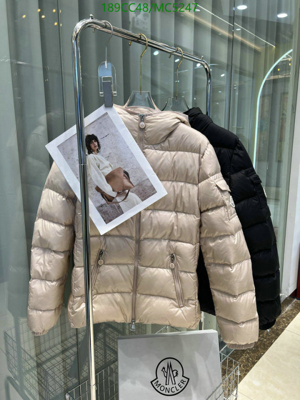 Moncler-Down jacket Women Code: MC5247 $: 189USD