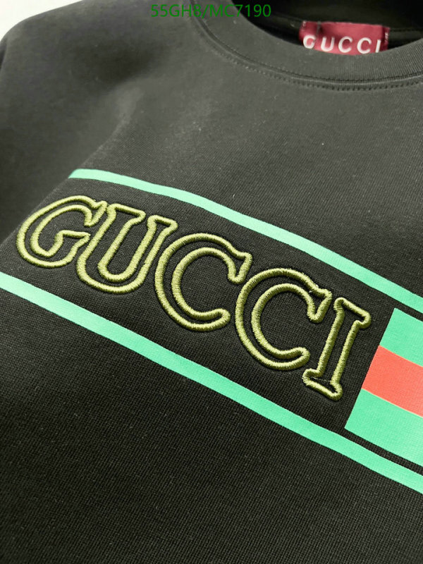Gucci-Clothing Code: MC7190 $: 55USD