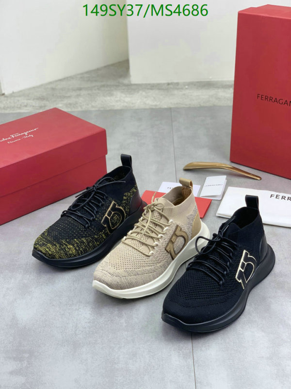 Ferragamo-Men shoes Code: MS4686 $: 149USD