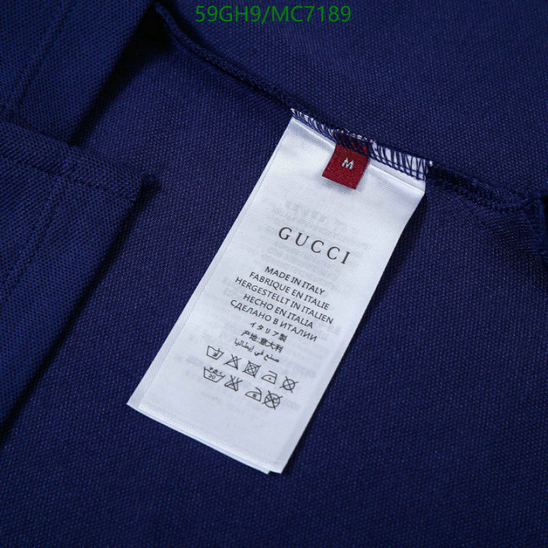 Gucci-Clothing Code: MC7189 $: 59USD