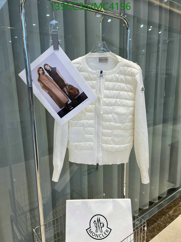 Moncler-Down jacket Women Code: MC4196 $: 139USD