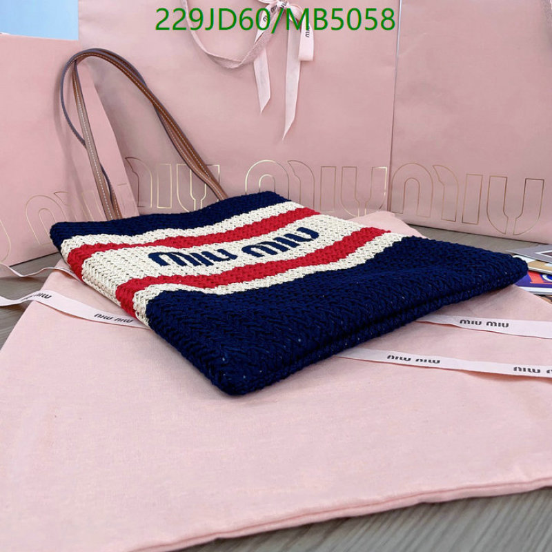 Miu Miu-Bag-Mirror Quality Code: MB5058 $: 229USD
