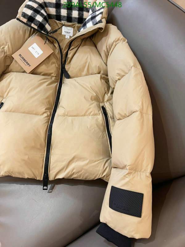 Burberry-Down jacket Women Code: MC5448 $: 209USD
