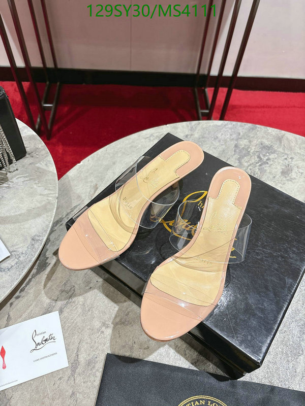 Christian Louboutin-Women Shoes Code: MS4111 $: 129USD