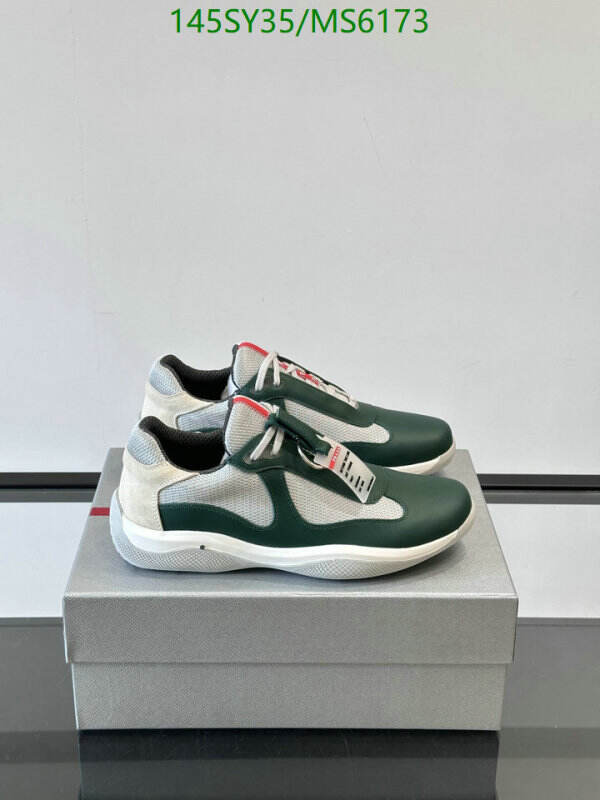 Prada-Men shoes Code: MS6173 $: 145USD