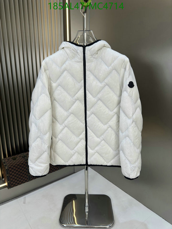 Moncler-Down jacket Men Code: MC4714 $: 185USD