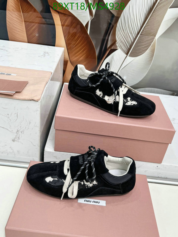 Miu Miu-Women Shoes Code: MS4928 $: 89USD