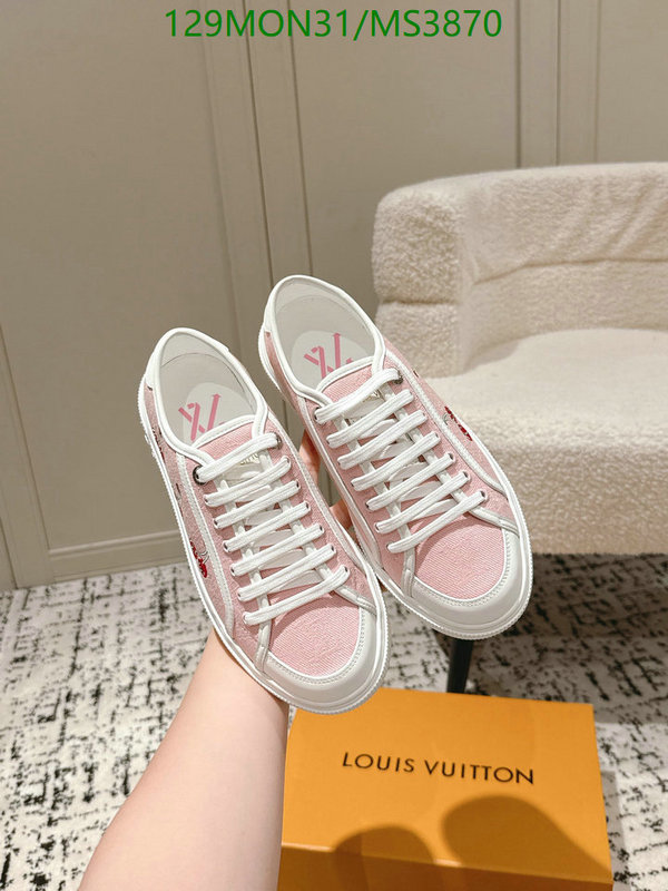 LV-Women Shoes Code: MS3870 $: 129USD