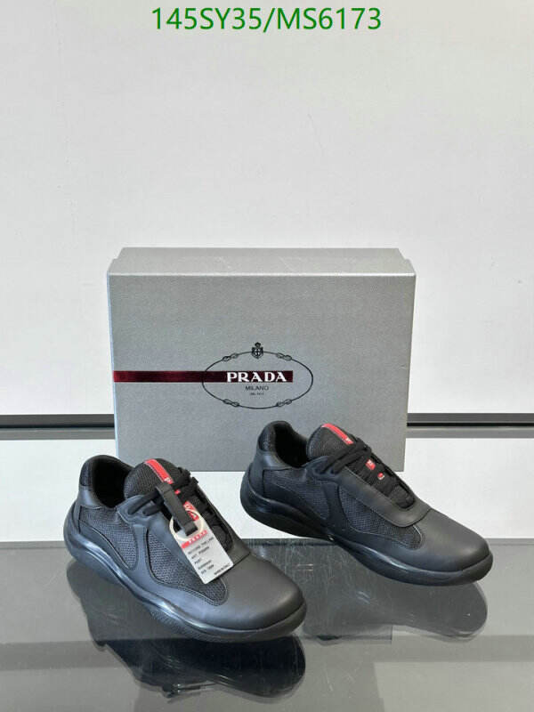 Prada-Men shoes Code: MS6173 $: 145USD