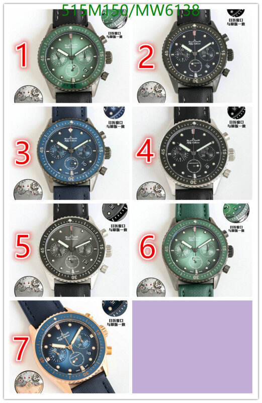 Blancpain-Watch-Mirror Quality Code: MW6138 $: 515USD