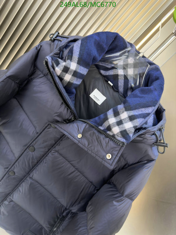 Burberry-Down jacket Women Code: MC6770 $: 249USD