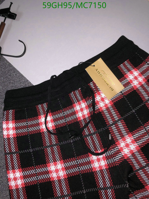 Burberry-Clothing Code: MC7150 $: 59USD