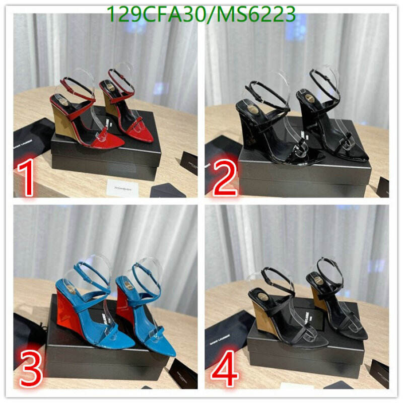 YSL-Women Shoes Code: MS6223 $: 129USD