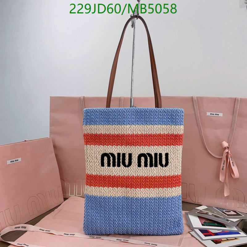 Miu Miu-Bag-Mirror Quality Code: MB5058 $: 229USD