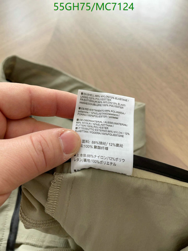 ARCTERYX-Clothing Code: MC7124 $: 55USD