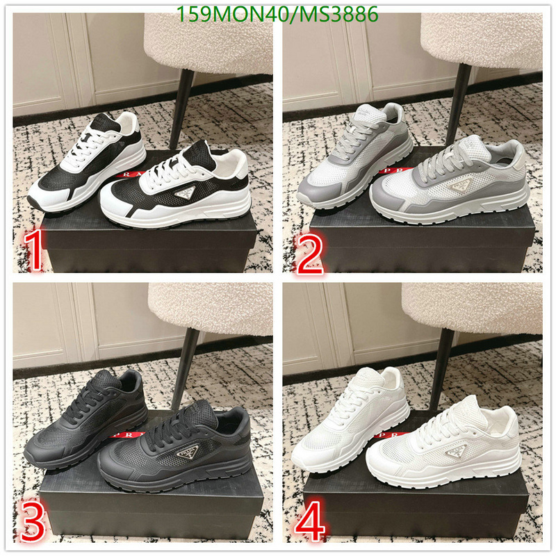 Prada-Men shoes Code: MS3886 $: 159USD