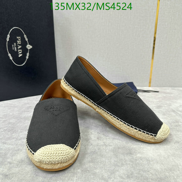 Prada-Men shoes Code: MS4524 $: 135USD