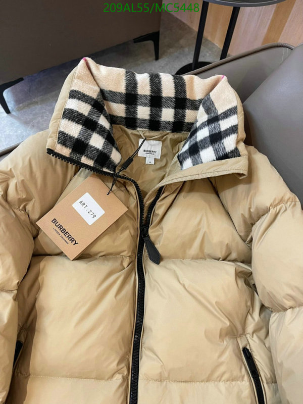 Burberry-Down jacket Women Code: MC5448 $: 209USD