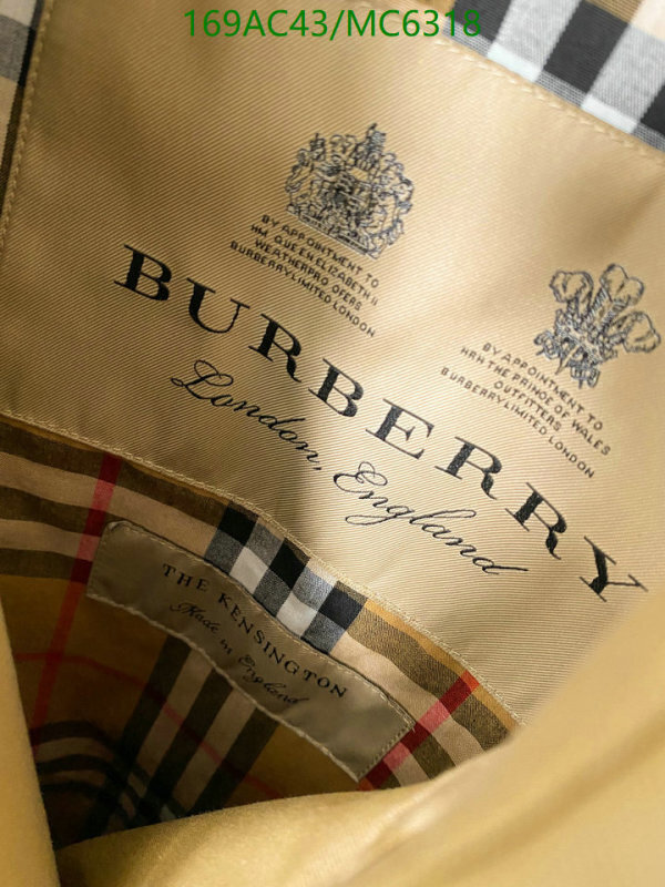 Burberry-Down jacket Women Code: MC6318 $: 169USD