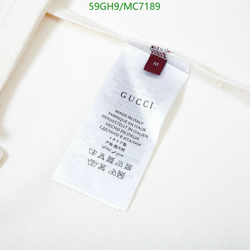Gucci-Clothing Code: MC7189 $: 59USD