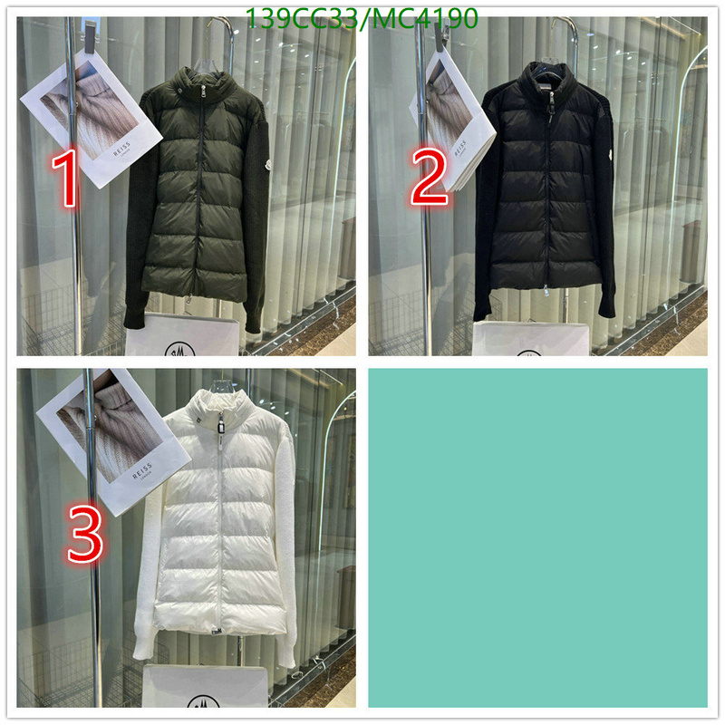 Moncler-Down jacket Women Code: MC4190 $: 139USD