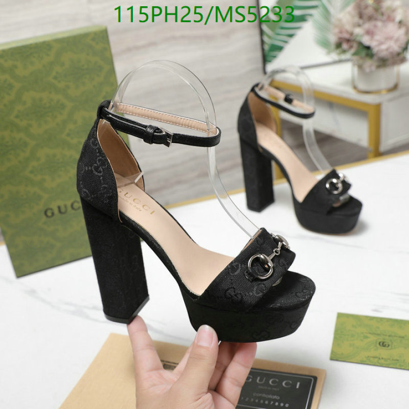 Gucci-Women Shoes Code: MS5233 $: 115USD