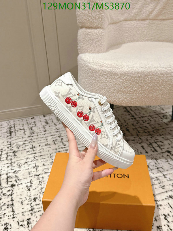 LV-Women Shoes Code: MS3870 $: 129USD