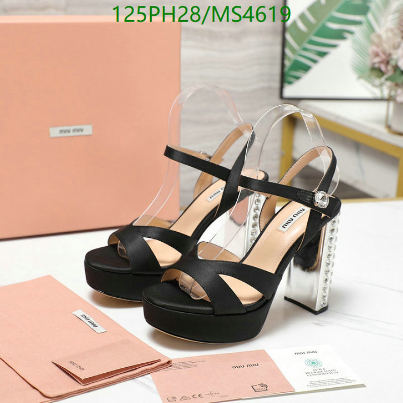 Miu Miu-Women Shoes Code: MS4619 $: 125USD