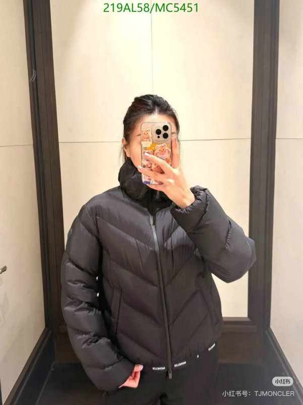 Moncler-Down jacket Women Code: MC5451 $: 219USD