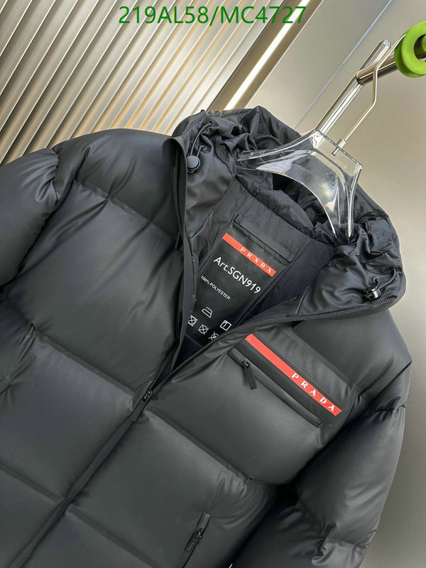 Prada-Down jacket Men Code: MC4727 $: 219USD
