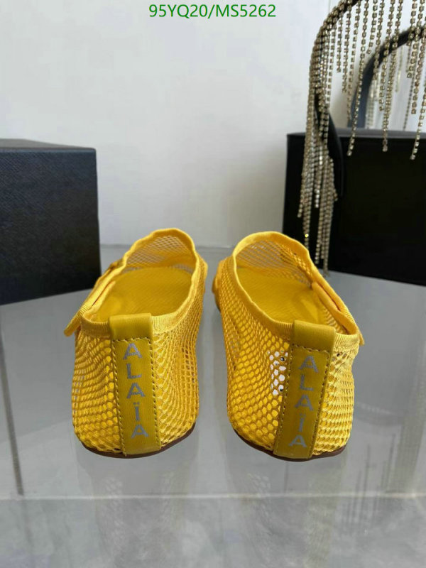 ALAIA-Women Shoes Code: MS5262 $: 95USD