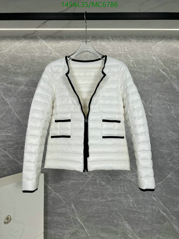 Moncler-Down jacket Women Code: MC6786 $: 145USD