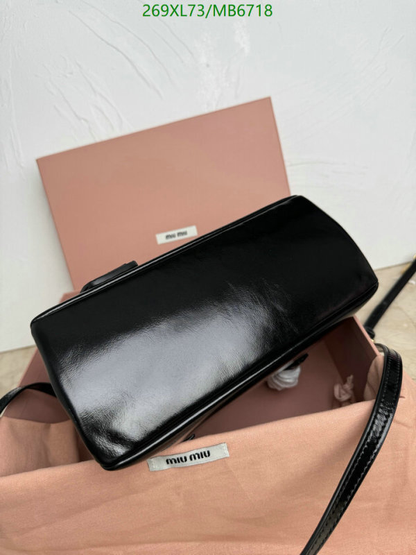 Miu Miu-Bag-Mirror Quality Code: MB6718 $: 269USD