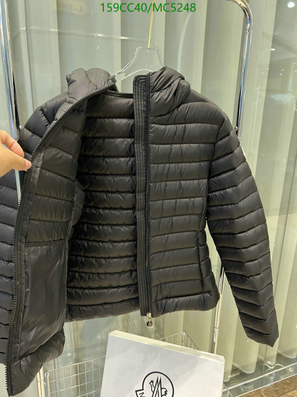 Moncler-Down jacket Women Code: MC5248 $: 159USD