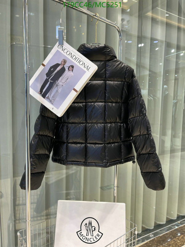 Moncler-Down jacket Women Code: MC5251 $: 179USD