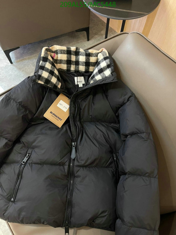 Burberry-Down jacket Women Code: MC5448 $: 209USD