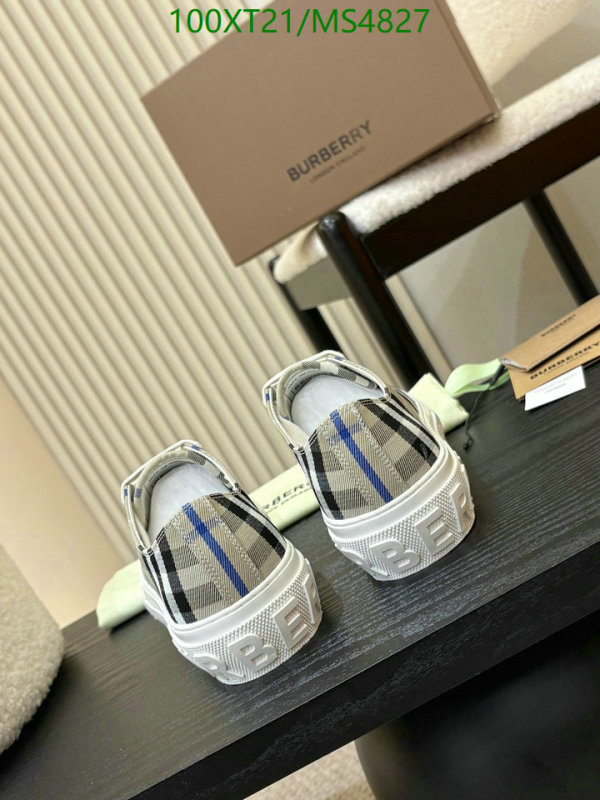 Burberry-Men shoes Code: MS4827 $: 100USD