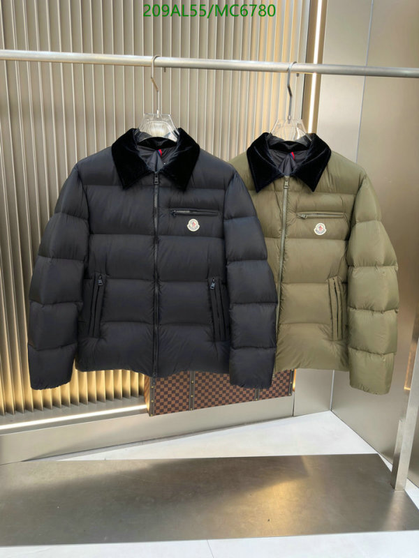 Moncler-Down jacket Men Code: MC6780 $: 209USD
