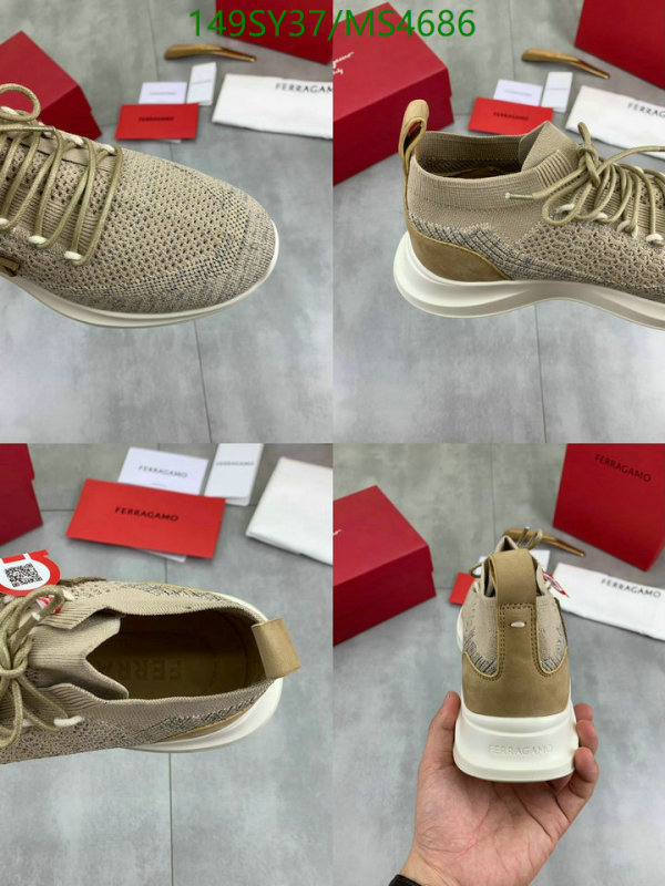 Ferragamo-Men shoes Code: MS4686 $: 149USD