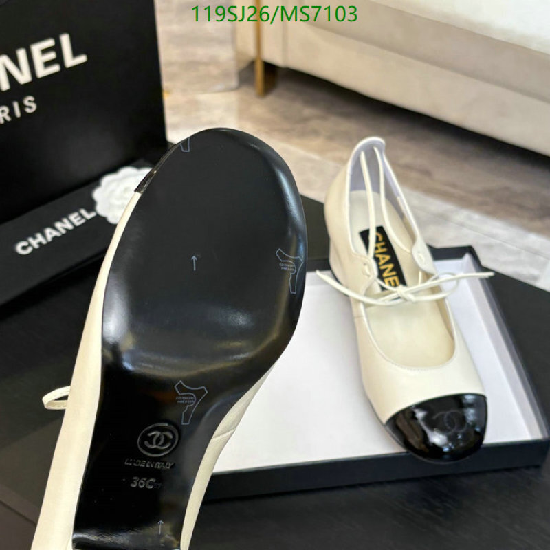Chanel-Women Shoes Code: MS7103 $: 119USD
