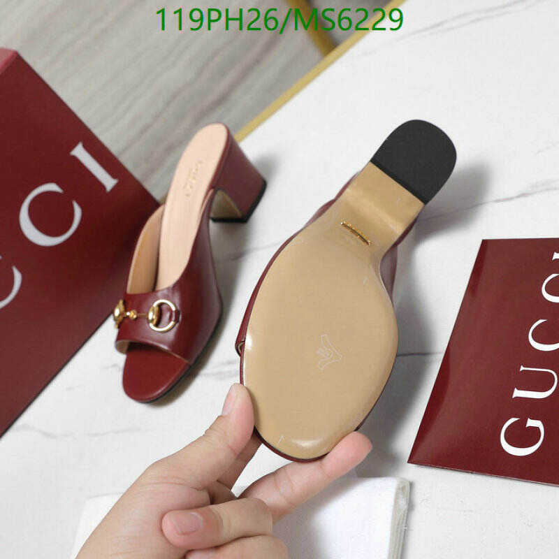 Gucci-Women Shoes Code: MS6229 $: 119USD