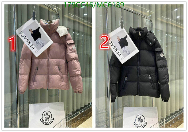 Moncler-Down jacket Women Code: MC6189 $: 179USD