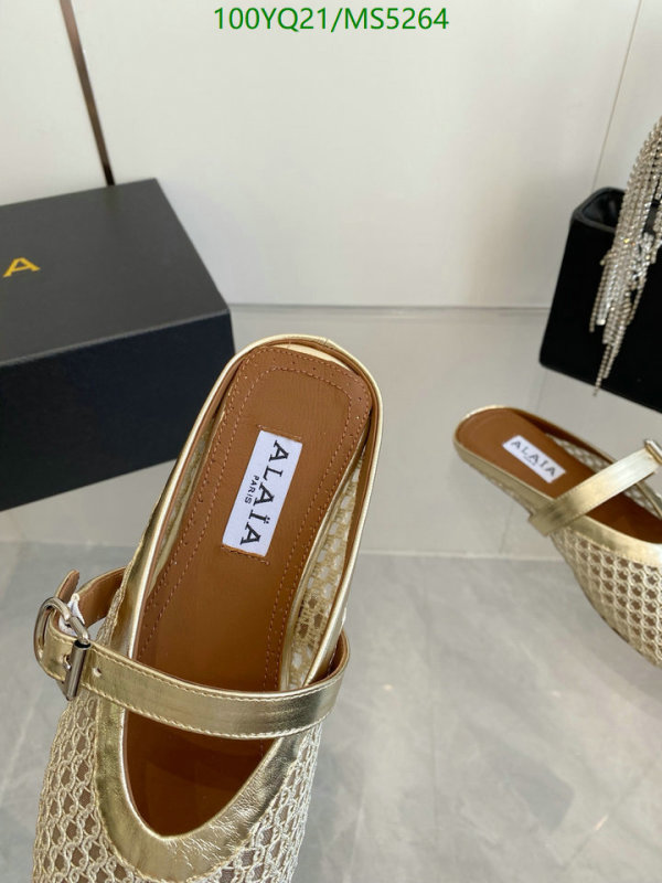ALAIA-Women Shoes Code: MS5264 $: 100USD