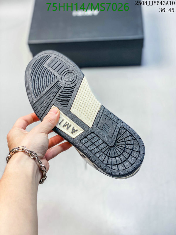 AMIRI-Men shoes Code: MS7026 $: 75USD