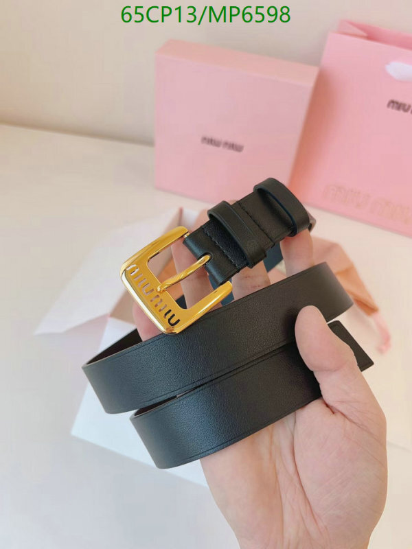MIU MIU-Belts Code: MP6598 $: 65USD